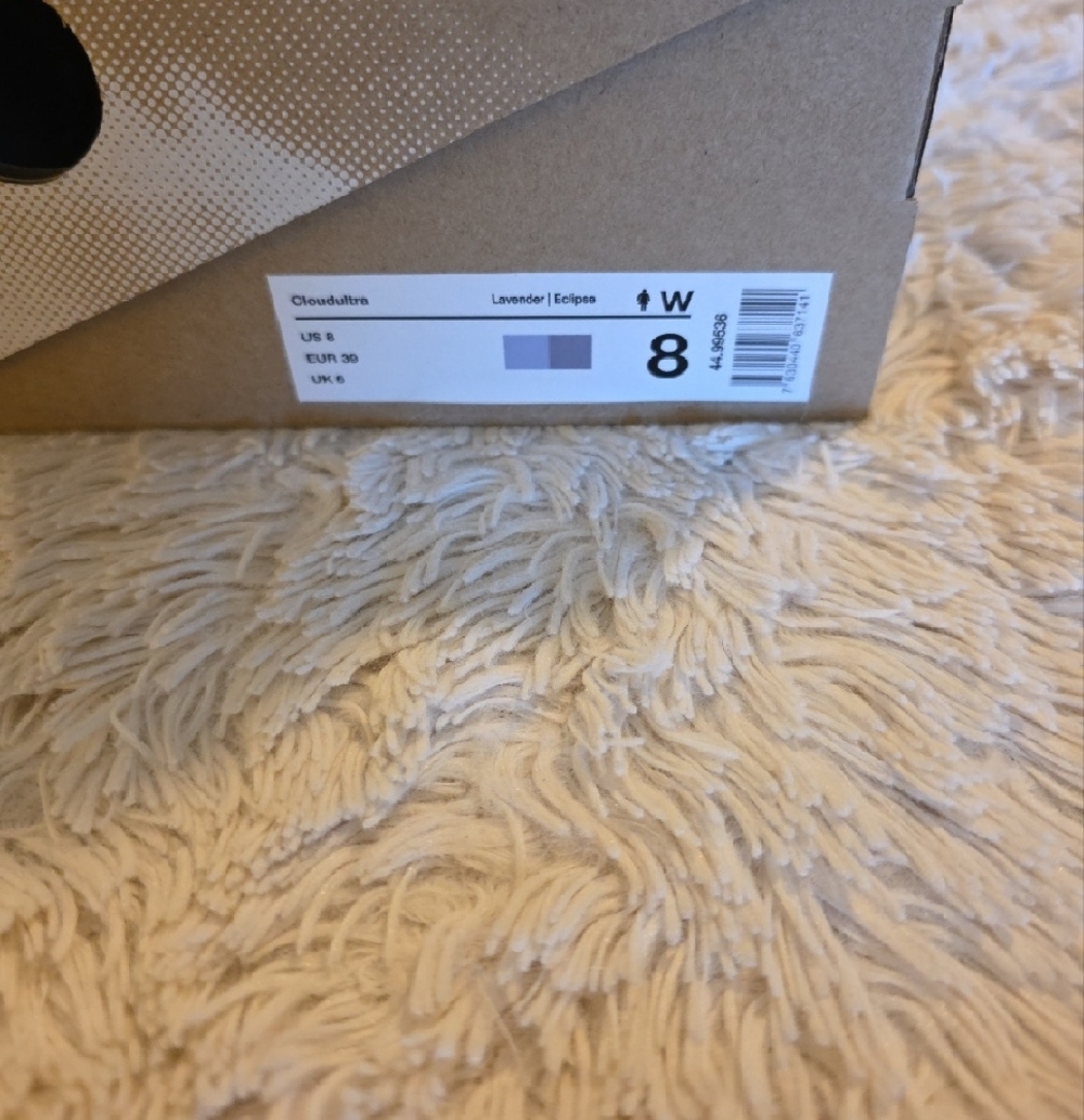 On Cloudultra Lavender/Eclipse Women Size 8 Trail Running Shoes - Picture 2 of 11